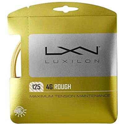 Luxilon Wilson Corda da Tennis Unisex 4G Rough - Durevole & Alta Tensione Luxilon Wilson Corda da Tennis Unisex 4G Rough - Durevole & Alta Tensione