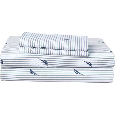 Nautica Audley Baumwoll-Bettwäsche-Set - Tiefe Matratze Nautica Audley Baumwoll-Bettwäsche-Set - Tiefe Matratze