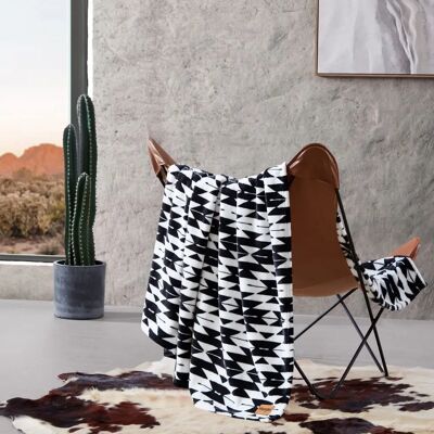 Plaid nero Navajo di Wrangler - Throw blanket Plaid nero Navajo di Wrangler - Throw blanket