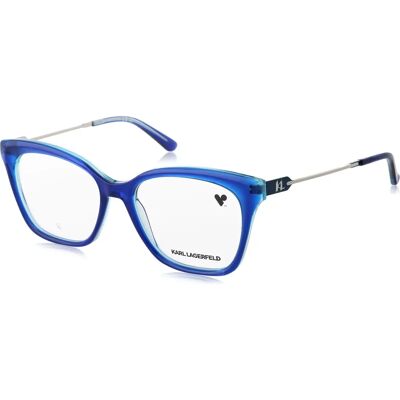 Karl Lagerfeld KL6108 - Lunettes rectangulaires bleues pour femmes Karl Lagerfeld KL6108 - Lunettes rectangulaires bleues pour femmes
