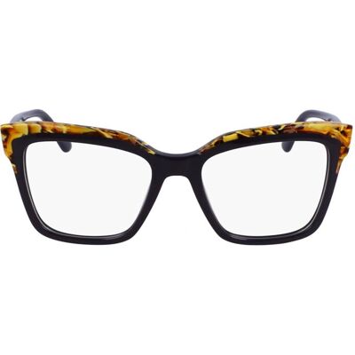 Lagerfeld Violet Rectangular Glasses - Eyeglasses Lagerfeld Violet Rectangular Glasses - Eyeglasses
