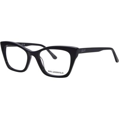 Karl Lagerfeld KL6134 001 Schwarzer Brillenrahmen - Brille Karl Lagerfeld KL6134 001 Schwarzer Brillenrahmen - Brille