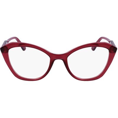 Karl Lagerfeld Pink Brille - Kat Eye - Leicht & Feminin Karl Lagerfeld Pink Brille - Kat Eye - Leicht & Feminin