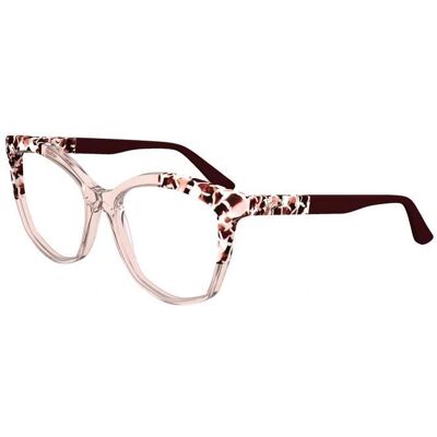 KARL LAGERFELD KL6154 618 Rose Marble Eyewear Frames - Eyewear Frames KARL LAGERFELD KL6154 618 Rose Marble Eyewear Frames - Eyewear Frames