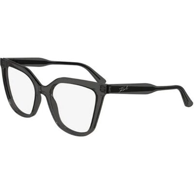 Karl Lagerfeld Graue Schmetterlingsbrille - Brille Karl Lagerfeld Graue Schmetterlingsbrille - Brille