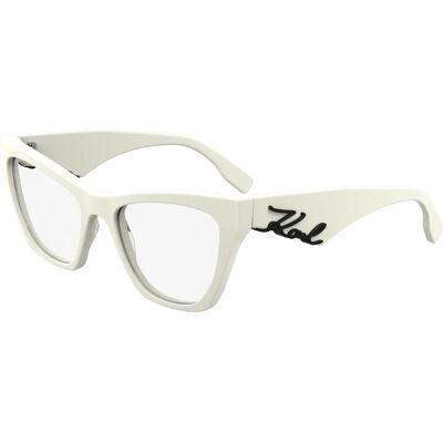 Karl Lagerfeld White Cat Eye Eyeglasses - Eyeglasses Karl Lagerfeld White Cat Eye Eyeglasses - Eyeglasses