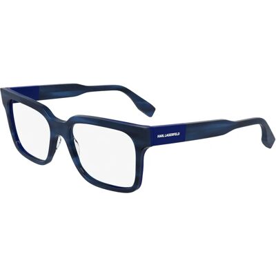 KARL LAGERFELD KL6173 Striped Blue/Blue Eyewear Frames - Eyewear Frames KARL LAGERFELD KL6173 Striped Blue/Blue Eyewear Frames - Eyewear Frames