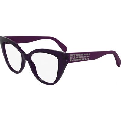 Karl Lagerfeld Violette Cat Eye Brille - Damen - 53mm Karl Lagerfeld Violette Cat Eye Brille - Damen - 53mm