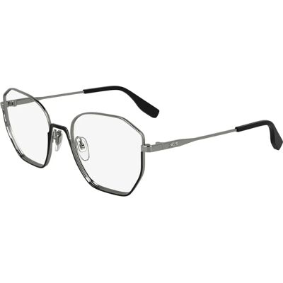 Karl Lagerfeld KL356 Schwarze Quadratische Metallbrille - Brille Karl Lagerfeld KL356 Schwarze Quadratische Metallbrille - Brille