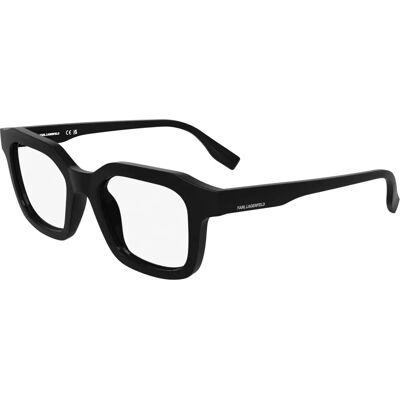 KARL LAGERFELD KL6197 001 Black Square Eyewear Frames - Eyewear Frames KARL LAGERFELD KL6197 001 Black Square Eyewear Frames - Eyewear Frames