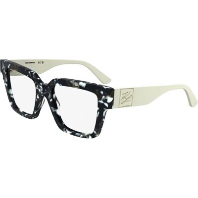 KARL LAGERFELD KL6196 Unisex Marble Black - Eyewear Frames KARL LAGERFELD KL6196 Unisex Marble Black - Eyewear Frames
