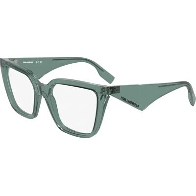 KARL LAGERFELD KL6194 Mint Square Glasses - Eyewear Frames KARL LAGERFELD KL6194 Mint Square Glasses - Eyewear Frames