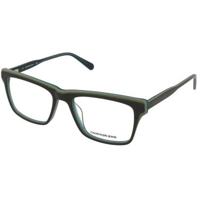 Calvin Klein Jeans CKJ19512 - Nero/Verde - Quadrato - Uomo - Occhiali Calvin Klein Jeans CKJ19512 - Nero/Verde - Quadrato - Uomo - Occhiali