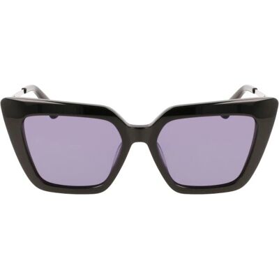 Calvin Klein CK22516S 001 Schwarze eckige Sonnenbrille - Damen Calvin Klein CK22516S 001 Schwarze eckige Sonnenbrille - Damen