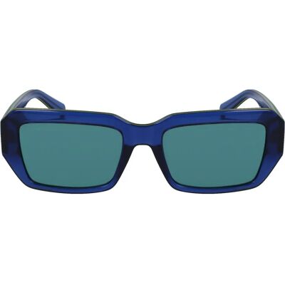 Calvin Klein Jeans CKJ23602S Rectangular Blue Unisex Sunglasses Calvin Klein Jeans CKJ23602S Rectangular Blue Unisex Sunglasses