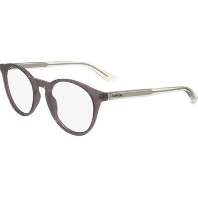 Calvin Klein CK23549 Unisex Brillenrahmen - Graue Geometrische Form Calvin Klein CK23549 Unisex Brillenrahmen - Graue Geometrische Form
