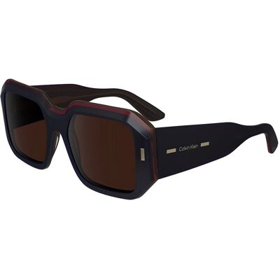 Calvin Klein CK23536S 605 Burgunder Sonnenbrille - Sonnenbrille Calvin Klein CK23536S 605 Burgunder Sonnenbrille - Sonnenbrille