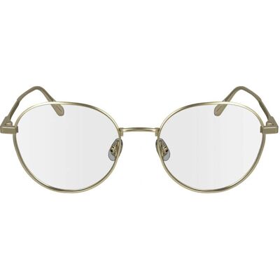 CALVIN KLEIN CK24101 Matt Gold Unisex Brillenrahmen - Brille CALVIN KLEIN CK24101 Matt Gold Unisex Brillenrahmen - Brille