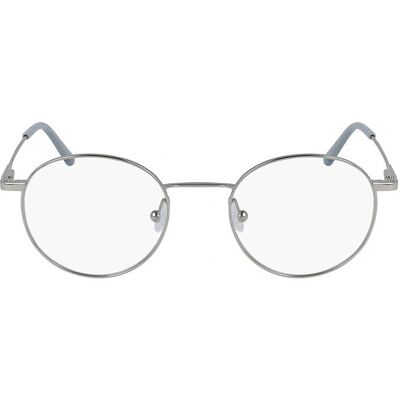 Occhiali rotondi argentati unisex CK19119 045 di Calvin Klein Occhiali rotondi argentati unisex CK19119 045 di Calvin Klein