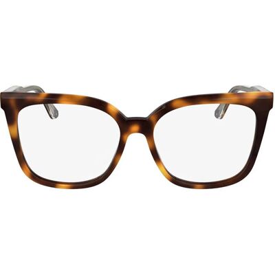 Calvin Klein CK25511 Havana Square Eyeglasses - Eyeglasses Calvin Klein CK25511 Havana Square Eyeglasses - Eyeglasses