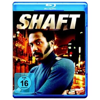 Warner Home Video Shaft - Film Blu-ray Région A - Publicité Warner Home Video Shaft - Film Blu-ray Région A - Publicité