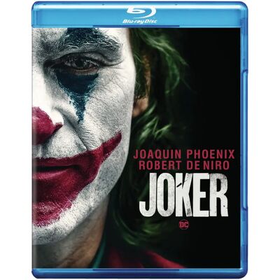 Warner Joker (DC) Blu-ray Région A - Film Blu-ray - Publicité Warner Joker (DC) Blu-ray Région A - Film Blu-ray - Publicité