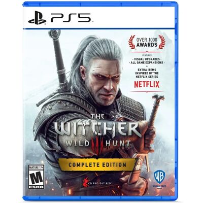The Witcher 3: Wild Hunt - Édition Complète (Importation des États-Unis) (PS5) - Publicité The Witcher 3: Wild Hunt - Édition Complète (Importation des États-Unis) (PS5) - Publicité