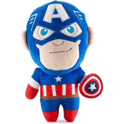 Rubies Capitaine America Peluche - 20 cm - Publicité Rubies Capitaine America Peluche - 20 cm - Publicité