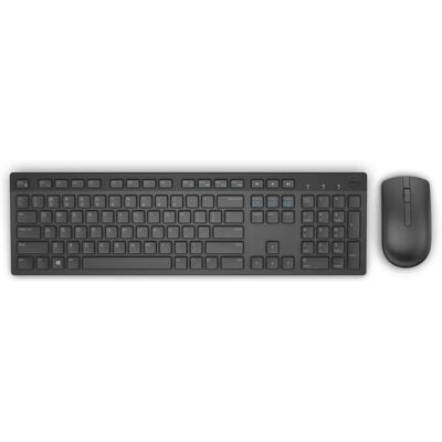 Dell KM636 Drahtlose RF Tastatur Maus - Schwarz Dell KM636 Drahtlose RF Tastatur Maus - Schwarz