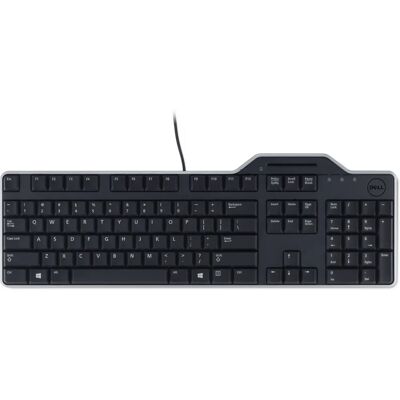 Dell - KB813 - Clavier USB AZERTY français avec lecteur de cartes - Noir - Publicité Dell - KB813 - Clavier USB AZERTY français avec lecteur de cartes - Noir - Publicité