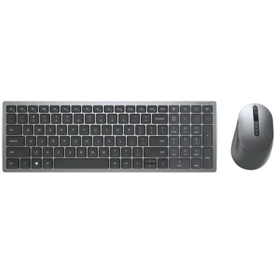 DELL - KM7120W - Titanium - RF Wireless - keyboard-mouse DELL - KM7120W - Titanium - RF Wireless - keyboard-mouse