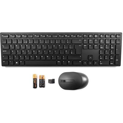 Dell Pro KM5221W Wireless Keyboard & Mouse Set - Black - Keyboard and Mouse Set Dell Pro KM5221W Wireless Keyboard & Mouse Set - Black - Keyboard and Mouse Set