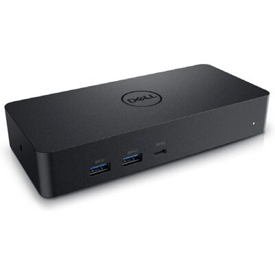 Dell D6000S Universaali telakointiasema - Musta - USB 3.2 - 3 näyttöä tuki Dell D6000S Universaali telakointiasema - Musta - USB 3.2 - 3 näyttöä tuki