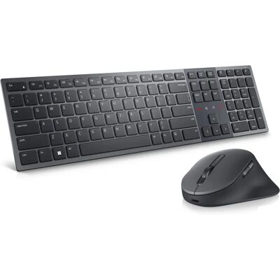 Dell KM900 Tastatură Mouse - Fără fir RF și Bluetooth - Birou Dell KM900 Tastatură Mouse - Fără fir RF și Bluetooth - Birou