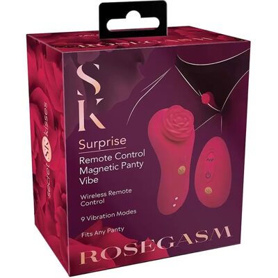 Secret Kisses Rosegasm Rose Überraschung Panty Vibe - Vibrator Secret Kisses Rosegasm Rose Überraschung Panty Vibe - Vibrator