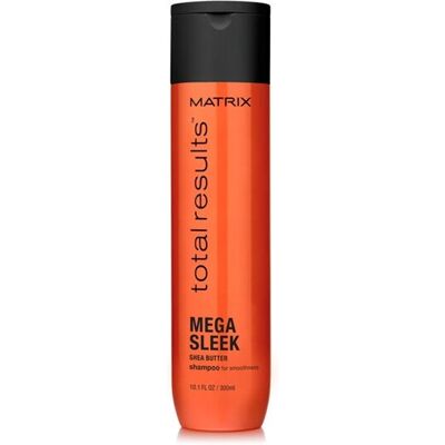 Matrix Mega Sleek Shea Butter Shampoo - Contrôle Frizz & Lissage Matrix Mega Sleek Shea Butter Shampoo - Contrôle Frizz & Lissage