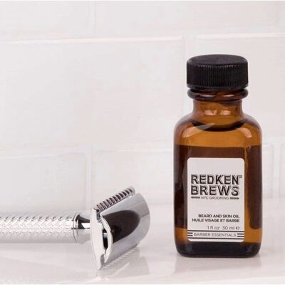 Huile barbe et peau Redken Brews - Soins pour hommes - Publicité Huile barbe et peau Redken Brews - Soins pour hommes - Publicité