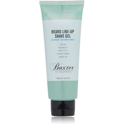 Baxter of California Gel de Rasage Ligne de Barbe - Publicité Baxter of California Gel de Rasage Ligne de Barbe - Publicité