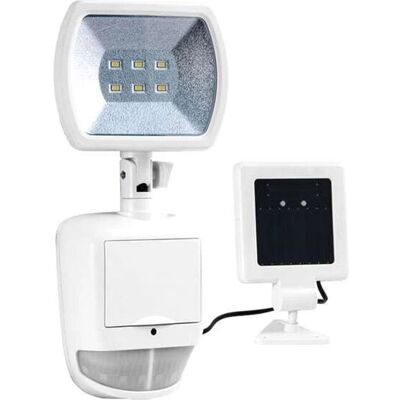 DURACELL Foco solar con sensor - 120 lúmenes - Blanco - Iluminación exterior DURACELL Foco solar con sensor - 120 lúmenes - Blanco - Iluminación exterior