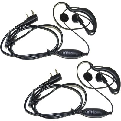 Hqrp - G Shape - 2 Pin - Écouteur Headset - Publicité Hqrp - G Shape - 2 Pin - Écouteur Headset - Publicité