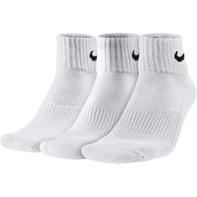 Nike M Blancs/Noirs Chaussettes - Chaussettes - Publicité Nike M Blancs/Noirs Chaussettes - Chaussettes - Publicité