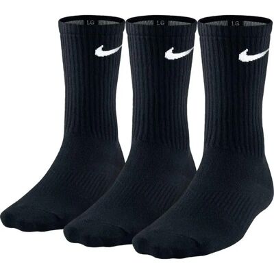 Nike Lightweight Training Crew Socken - Schwarz Nike Lightweight Training Crew Socken - Schwarz