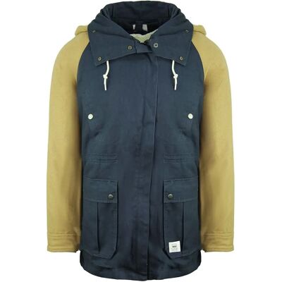 Vans Off The Wall Navy Braun Langarm Zip Damenjacke - Jacke Vans Off The Wall Navy Braun Langarm Zip Damenjacke - Jacke
