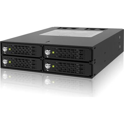 Icy Dock MB994SK-1B Pannello - Sicurezza per 4 x 2.5" SSD in alloggiamento 5,25" Icy Dock MB994SK-1B Pannello - Sicurezza per 4 x 2.5" SSD in alloggiamento 5,25"