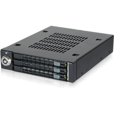ICY DOCK - MB993SK-B - 3x2.5 SAS/SATA - Laufwerksschacht-Rack ICY DOCK - MB993SK-B - 3x2.5 SAS/SATA - Laufwerksschacht-Rack