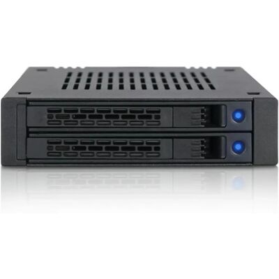 Icy Dock MB742SP-B Drive Bay Panel - Zwart - Drive Bay Panel Icy Dock MB742SP-B Drive Bay Panel - Zwart - Drive Bay Panel
