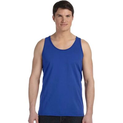 Bella + Canvas CV3480 Unisex Jersey Tank Top - True Royal Bella + Canvas CV3480 Unisex Jersey Tank Top - True Royal
