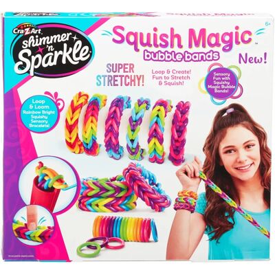 Shimmer N Sparkle Squish Magic Bubble Bands - Craft Kit Shimmer N Sparkle Squish Magic Bubble Bands - Craft Kit