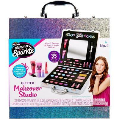 Shimmer N Sparkle Sminkset - Bärbar Glitterskrin Shimmer N Sparkle Sminkset - Bärbar Glitterskrin