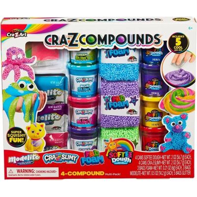Cra-Z Cra Z Slimy Cra Z Compounds Set - Toy Cra-Z Cra Z Slimy Cra Z Compounds Set - Toy